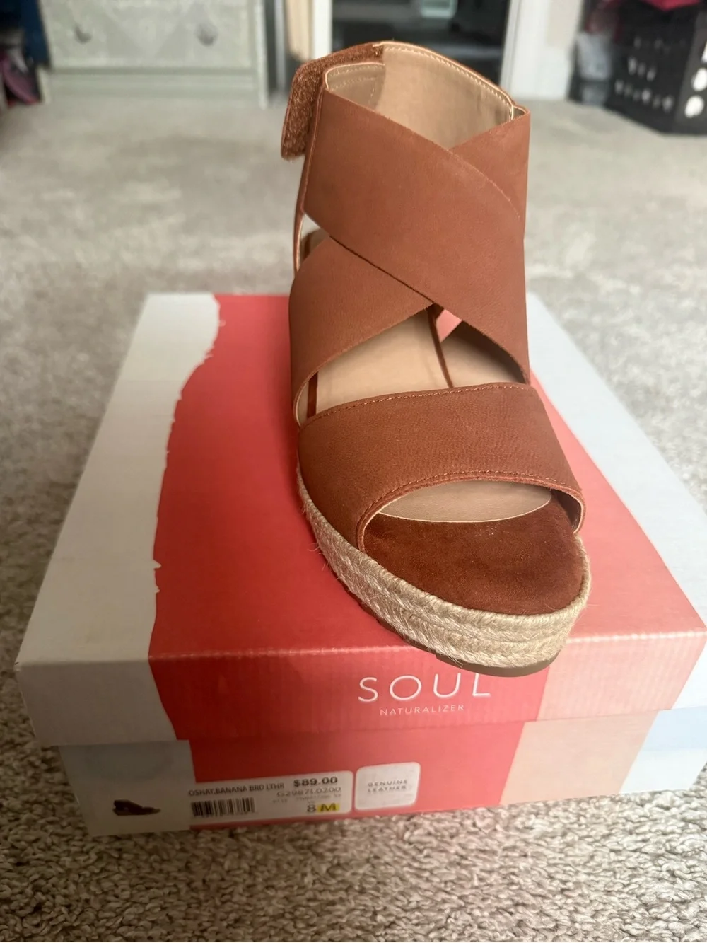 SOUL Naturalizer suede upper